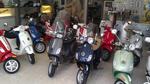 50cc and 150cc Vespa line