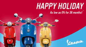 Vespa 0% Financing